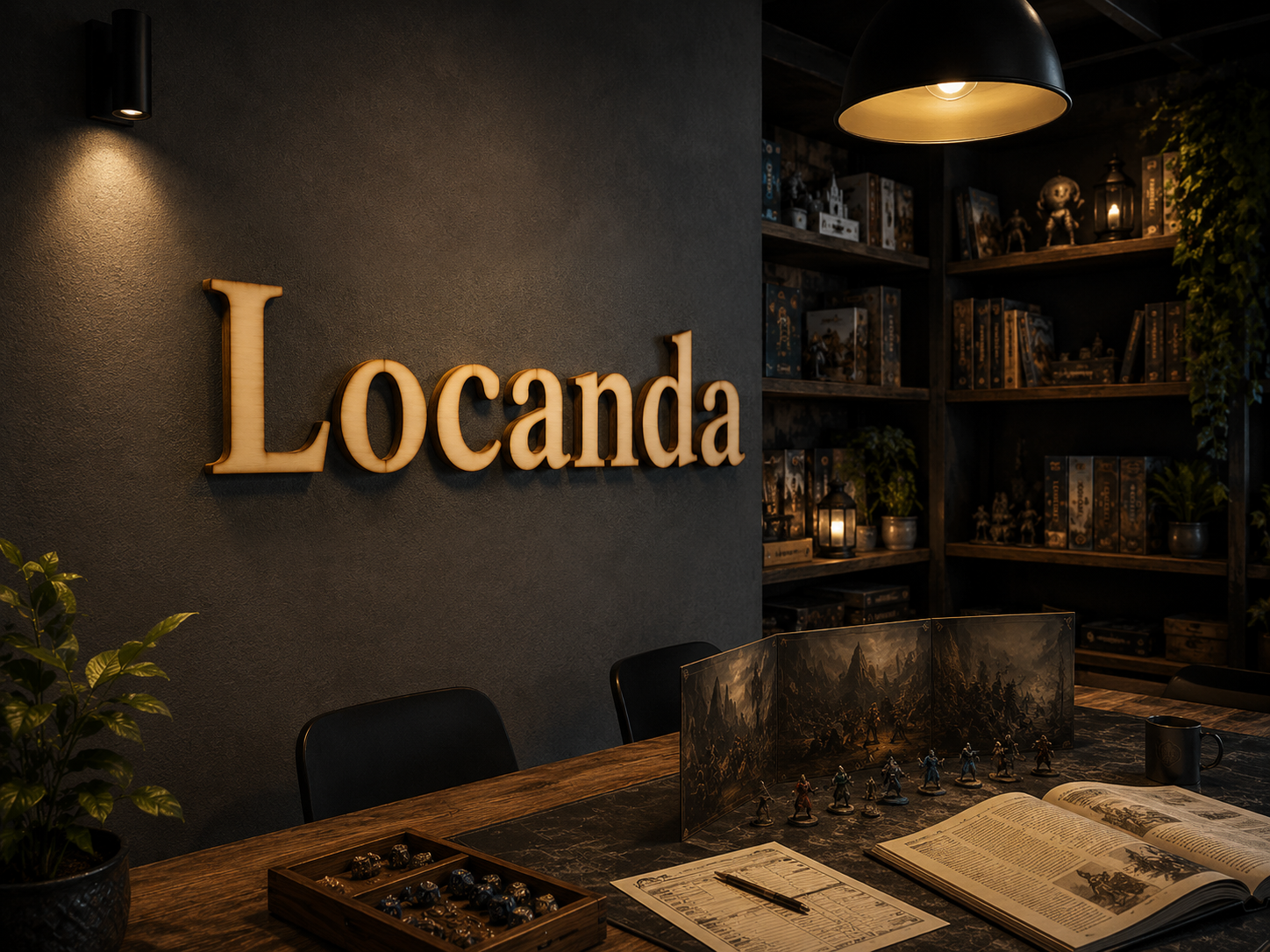 Lettering Legno